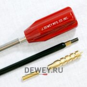 Шомпол J.DEWEY для .50 калибра (12,7мм) 137 см (54") из 2х частей в оплетке 50C-54 Шомпол J.DEWEY для .50 калибра (12,7мм) 137 см (54") из 2х частей в оплетке 50C-54
