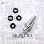 Комплект колец O-Rings J.DEWEY для направляющей ABS1 + адаптер (OR-1) Комплект колец O-Rings J.DEWEY для направляющей ABS1 + адаптер (OR-1)