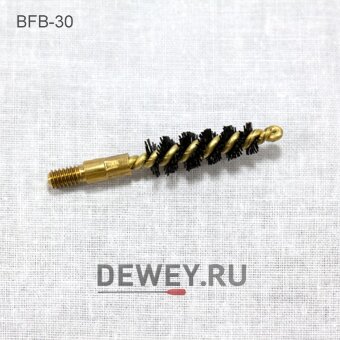 Конические нейлоновые ершики 12шт J.DEWEY .22-.30 калибр резьба папа 8/32 (BFB-30) Конические нейлоновые ершики 12шт J.DEWEY .22-.30 калибр резьба папа 8/32 (BFB-30)