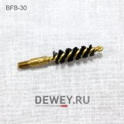 Конические нейлоновые ершики 12шт J.DEWEY .22-.30 калибр резьба папа 8/32 (BFB-30) Конические нейлоновые ершики 12шт J.DEWEY .22-.30 калибр резьба папа 8/32 (BFB-30)