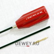 Шомпол J.DEWEY для .17 калибра (4,5мм) 91 см (36") цельный в оплетке 17C-36 Шомпол J.DEWEY для .17 калибра (4,5мм) 91 см (36") цельный в оплетке 17C-36