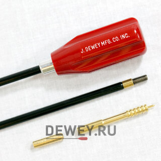 Шомпол J.DEWEY для .30 калибра (7,62мм) 112 см (44") цельный в оплетке 30C-44 Шомпол J.DEWEY для .30 калибра (7,62мм) 112 см (44") цельный в оплетке 30C-44
