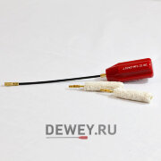 Шомпол J.DEWEY для патронника гибкий с пуховками Dewey (FCR) Шомпол J.DEWEY для патронника гибкий с пуховками Dewey (FCR)